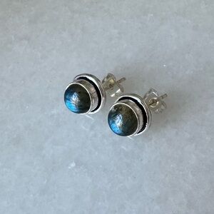 NWOT Pallas Earrings, Labradorite, Sterling Silver